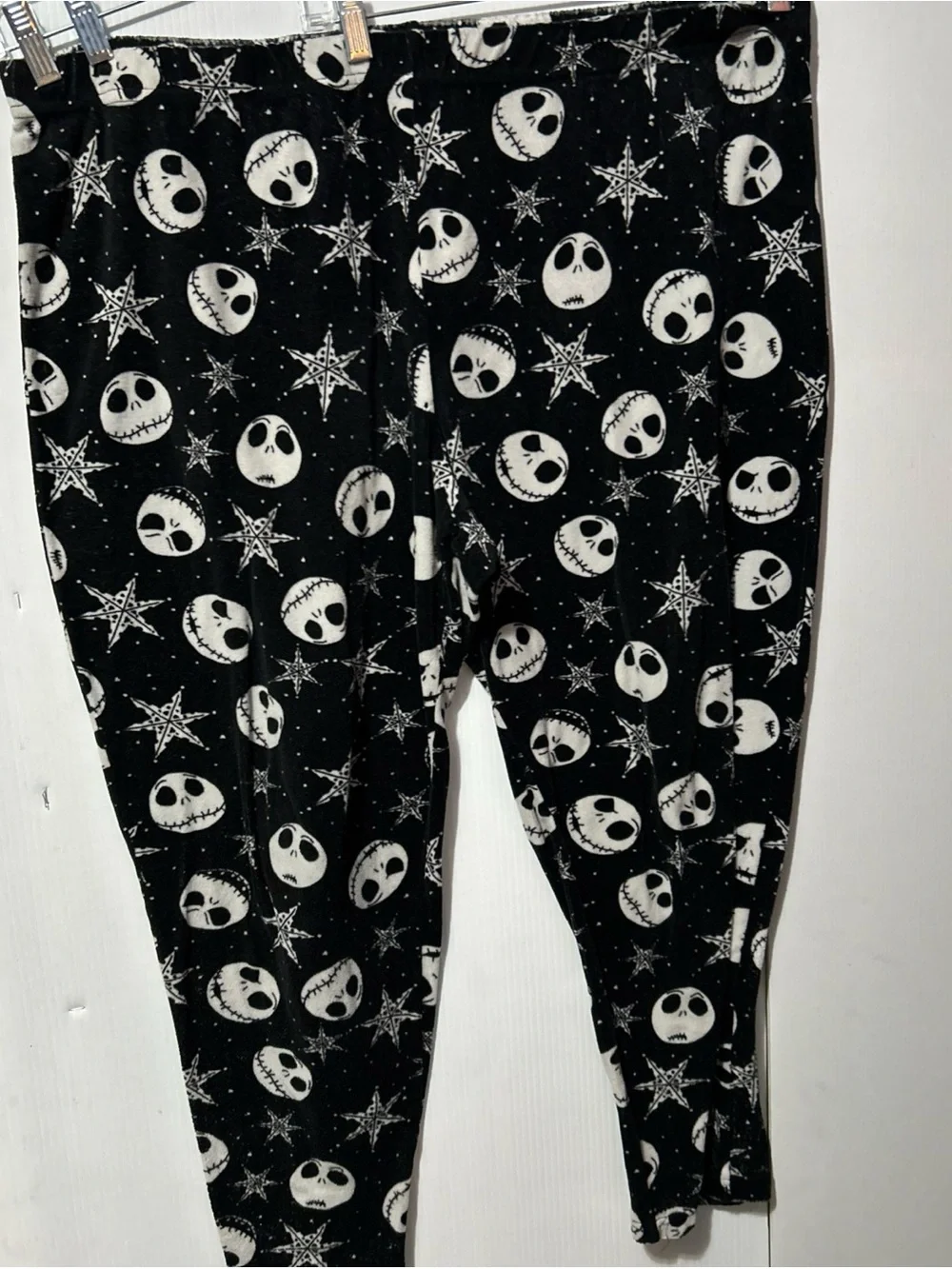 Disney Black & White Jack Skellington Pajama Pants - Picture 2 of 4